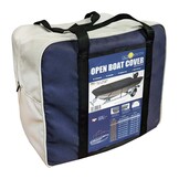 Universeel Afdekzeil open boten – Trailerbaar – Waterbestendig & Ademend doek (280 g/m²) - zwart
