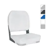 Deluxe opvouwbare bootstoel – marine vinyl – universele montage – 41,6x41x50 cm