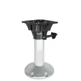 Stoelpoot met draaibare bovenkant - aluminium
