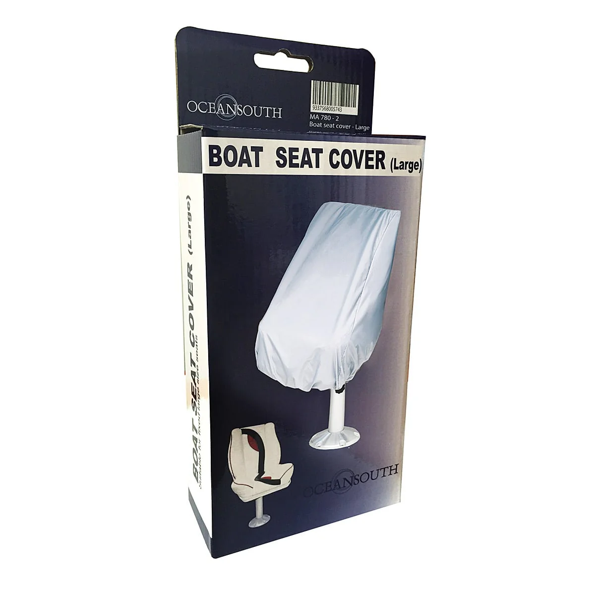 Bootstoel stoelhoes – beschermhoes voor bootstoel – waterafstotend polyester – elastische pasvorm