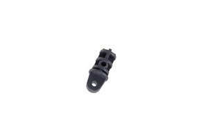 Eindstuk voor biminitop met 25mm buizen - zwart - nylon (per stuk)