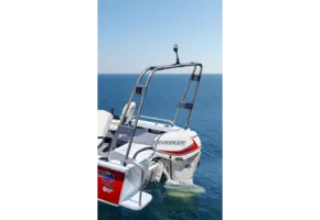 Radarbeugel boot - RVS - Verstelbaar in hoogte en breedte