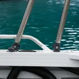 Radarbeugel boot - RVS - Verstelbaar in hoogte en breedte