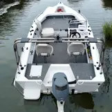Radarbeugel boot - RVS - Verstelbaar in hoogte en breedte