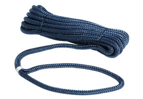 Polyester landvast met oogsplits - Blauw