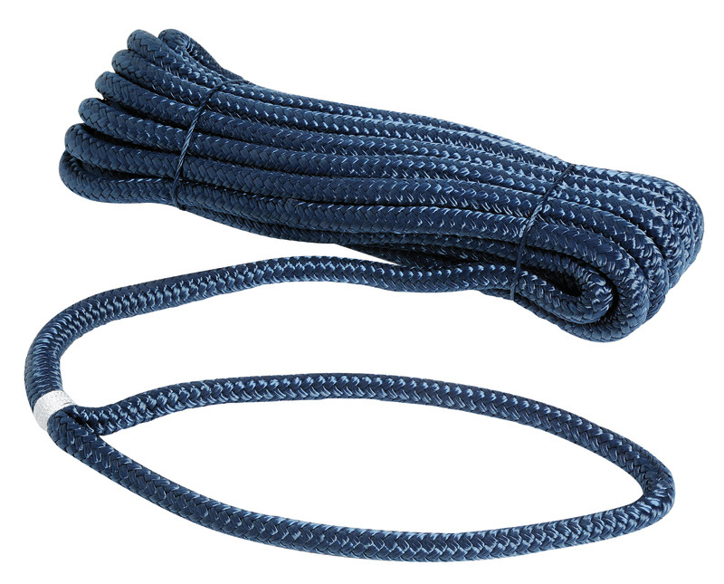 Polyester landvast met oogsplits - Blauw