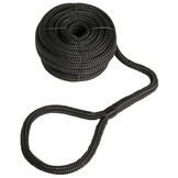 Polyester landvast met oogsplits - Zwart