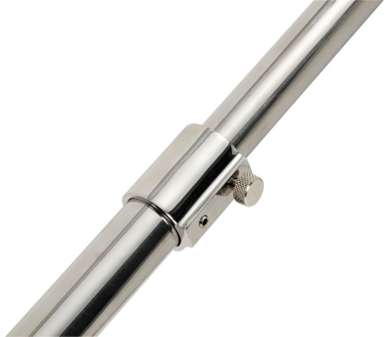 RVS steunpalen biminitop - telescopisch (set van 2st.)