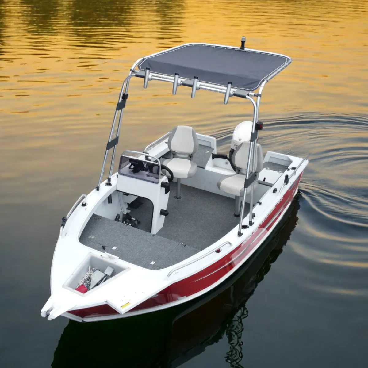 T-top met luifel - bimini
