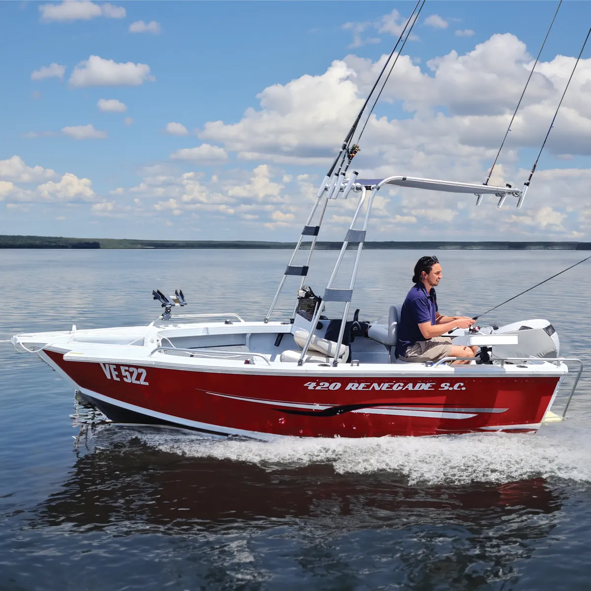 T-top met luifel - bimini