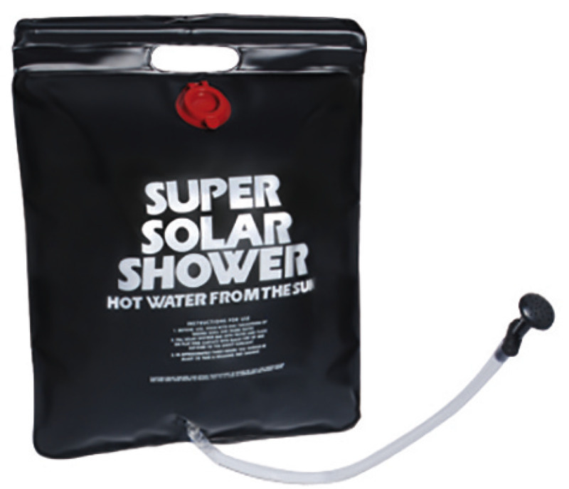 Solar boot camping douche zak 20 liter