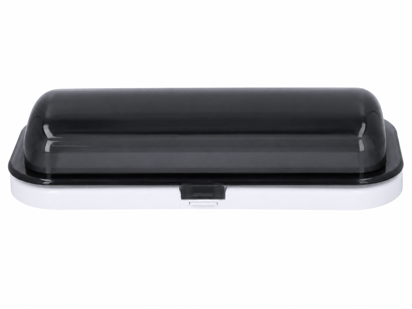 Radio cover - Wit met doorzichtige cover