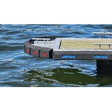 Steigerfender - EVA foam -  rond 100 x 12 x 6 cm  - waterdicht