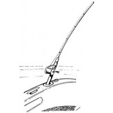 Inbouw hengelhouder boot