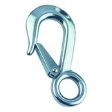 RVS trailerhaak met oog