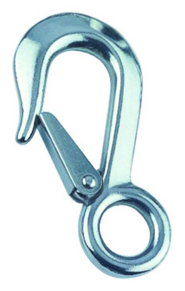 RVS trailerhaak met oog