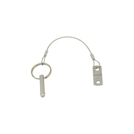 Quick release pin met 15 cm ketting