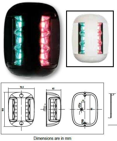 FOS serie 20 LED navigatieverlichting