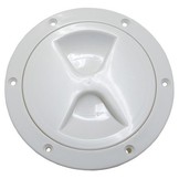 Rond inspectiedeksels boot