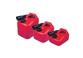 Brandstof benzine jerrycan met schenktuit