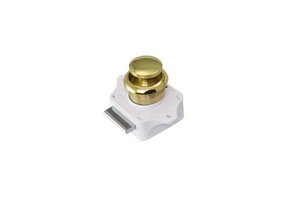 Drukknop sluiting incl knop en ring voor cabinet kastjes