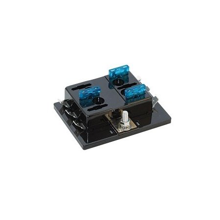 Zekeringhouder voor 6 ATC zekeringen