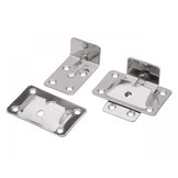 Tafelsteunen set van rvs (1 set)
