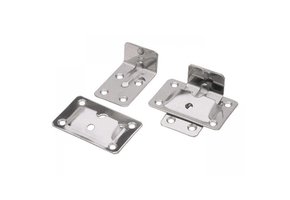 Tafelsteunen set van rvs (1 set)