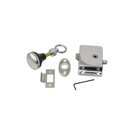 Opbouw deursluiting met draaibare knop