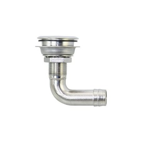 Tankontluchter gebogen voor 19mm slang