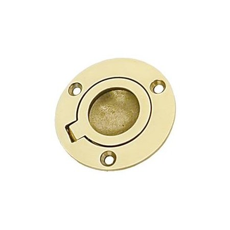 Luikring rond 55 mm / Messing gepolijst