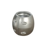 Aluminium schroefas anode bolle uitvoering