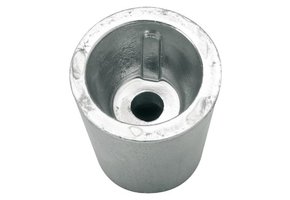 Zink schroefas anode conisch