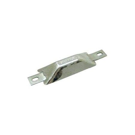 Zink romp anode met strip voor boutmontage