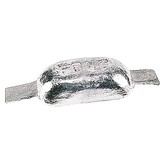 Magnesium romp anode met las strip