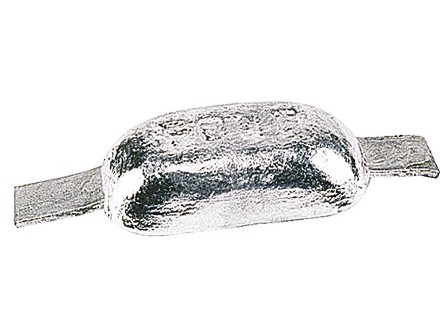 Magnesium romp anode met las strip