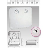 Topline inspectieluik 460x525 mm