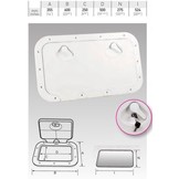 Classic inspectieluik 355x600 mm