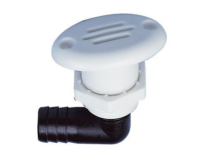 Kunststof tank ontluchter - Haaks model