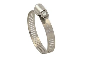 RVS wormschroef slangklem