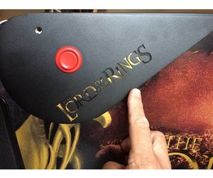 Flipper button Cabinet Protector LOTR - led4pin