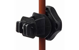 20x Hotline Adjustable Insulators for Rope/Wire on Metal Posts