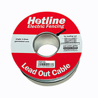 Hotline 10m x 1.6mm Insulated Steel Lead-Out / Underground Cable