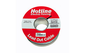 Hotline 10m x 1.6mm Insulated Steel Lead-Out / Underground Cable