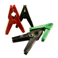 4x Hotline Large Replacement Crocodile Clips