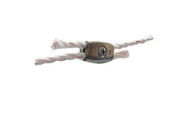 4x Hotline Electric Fence Galvanised Rope Joiners
