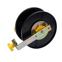 Hotline Small Metal Clutched Reel -  Spools up to 300m Polywire