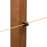 50x Hotline Staple-Away Insulators - for Wooden Posts