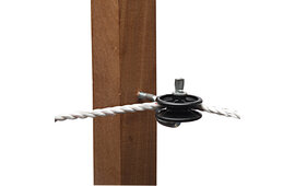 3x Hotline Corner Screw-In Pulley Insulators