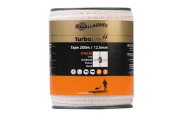 Gallagher TurboLine Tape 12.5 mm | 200 m - White